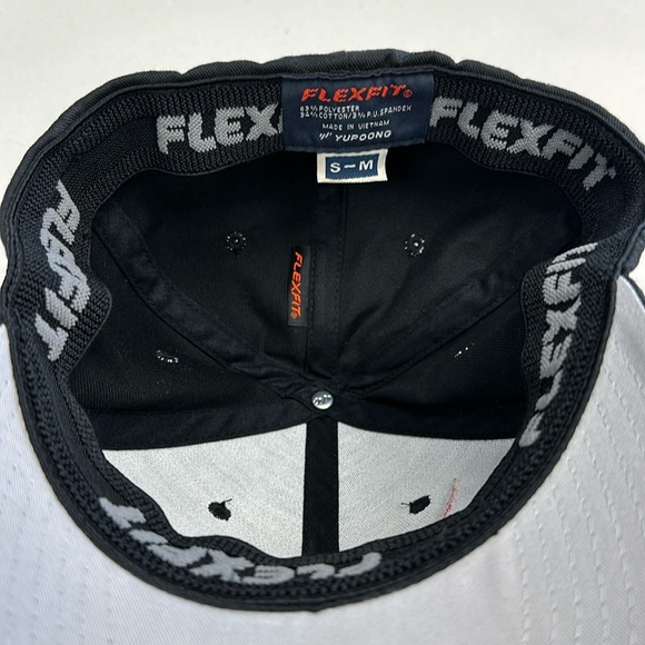 SpaceX Falcon Heavy Logo Flexfit Baseball Hat Black Men Woman - Picture 2 of 6